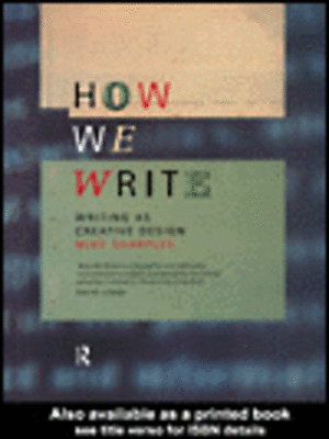 cover image of How We Write